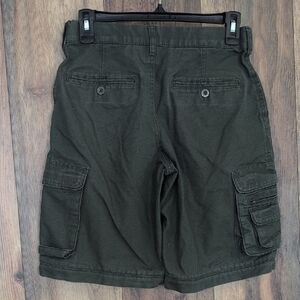 Boy Scouts of America Boys Green Cargo Shorts Youth 12                  M283